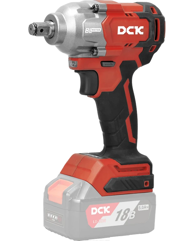 DCK Гайковерт аккум ударный бесщеточный KDPB488, 18В, 1/2 ", 488нм, без Акб и З/У (фото 1)