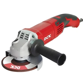 Машина шлифовальная угловая DCK KSM05-125E, 1500Вт, 0-11800 об/мин. 125мм, пл.пуск, эл.стаб. об, анти-рестарт.