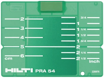 HILTI Мишень PRA 54 (CM/IN)