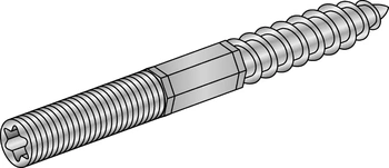 HILTI Шуруп с квадр. головкой M8x50 4.6 100шт